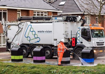 Rebranding en belettering wagenpark Waste Vision