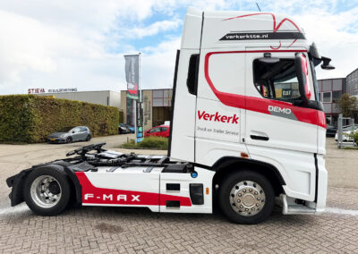 Detail wrapping Ford F-Max Verkerk