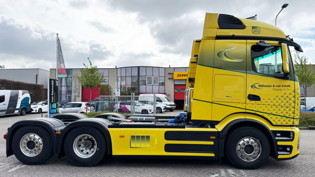 Fleetmarking wagenpark Millenaar & van Schaik